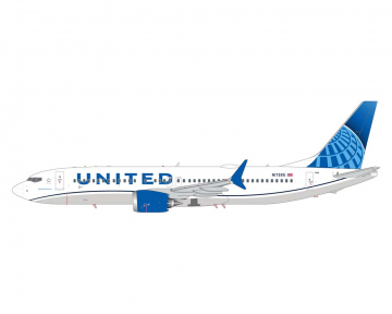 United Airlines B737 MAX8 N17265 1:200 Scale Geminijets G2UAL1255