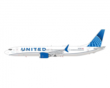 United Airlines B737 MAX9 N37555 1:200 Scale Geminijets G2UAL1256