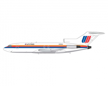 United Airlines B727-100 Saul Bass livery N7001U 1:200 Scale Geminijets G2UAL948