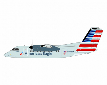 Piedmont Dash 8-100 N808EX 1:400 Scale Geminijets GJAAL1707