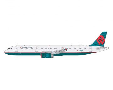 American Airlines A321 "America West" Heritage Livery N580UW 1:400 Scale Geminijets GJAAL2262