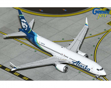 Alaska Airlines B737 MAX8 N801AK 1:400 Scale Geminijets GJASA2273