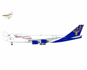 Atlas Air B747-8F Final Boeing 747; Interactive Series N863GT 1:400 Scale Geminijets GJGTI2206