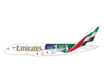 Emirates A380 Wimbledon Partner A6-EOE 1:400 Scale Geminijets GJUAE2283