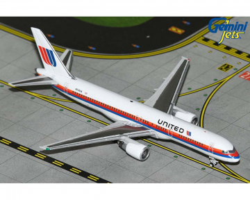 United Airlines B757-200 Saul Bass livery N536UA 1:400 Scale Geminijets GJUAL1983