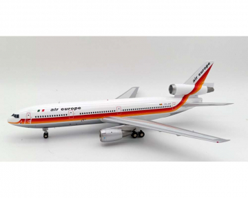 Air Europe DC-10-30 w/stand OO-JOT 1:200 Scale Inflight IF103AE0923P