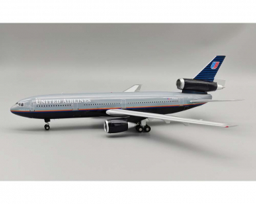 United Airlines DC-10-30 w/stand N1853U 1:200 Scale Inflight IF103UA0624