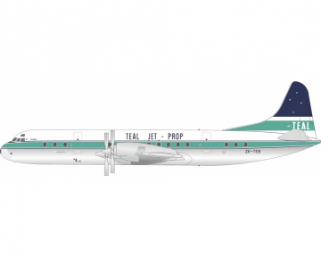 Teal L188 w/stand ZK-TEB 1:200 Scale Inflight IF188TE0824