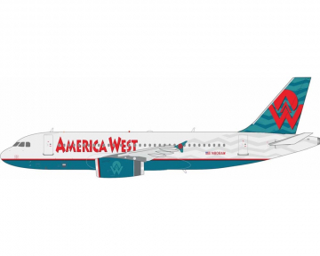 America West A319 w/stand N808AW 1:200 Scale Inflight IF319AW1224