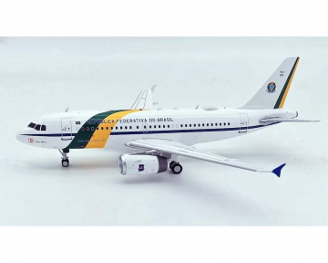 Brazil Air Force A319 VC-1A, w/stand FAB2101 1:200 Scale Inflight IF319BRZAF