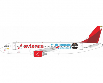 Avianca A320 w/stand N954AV 1:200 Scale Inflight IF320AV0824