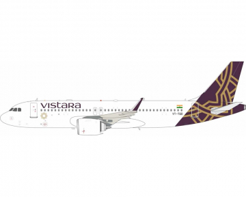 Vistara A320 w/stand VT-TQD 1:200 Scale Inflight IF320UK0124