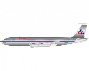 American Airlines B707-100 w/stand N7504 1:200 Scale Inflight IF701AA1124PR