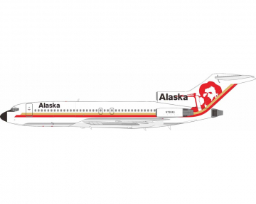 Alaska Airlines B727-100 w/stand N798AS 1:200 Scale Inflight IF721AS0824