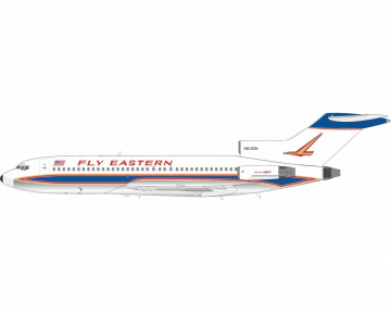 Eastern Airlines B727-100 polished, w/stand N8102N 1:200 Scale Inflight IF721EA1024P