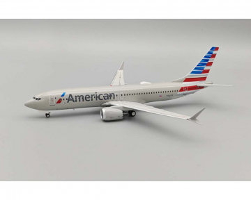 American Airlines B737 MAX8 w/stand N341TR 1:200 Scale Inflight IF738AA0824