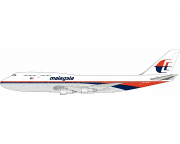 Malaysia Airlines B747-300 w/stand 9M-MHK 1:200 Scale Inflight IF743MH1024