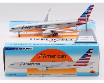 American Airlines B757-200 w/stand N188AN 1:200 Scale Inflight IF752AA0124