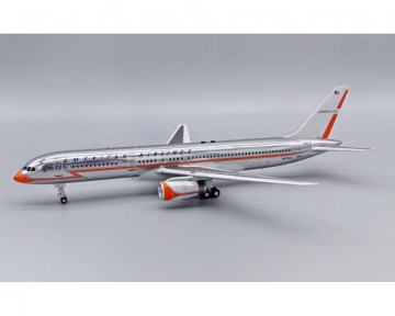 American Airlines B757-200 Polished, w/stand N722AA 1:200 Scale Inflight IF752AA0723P