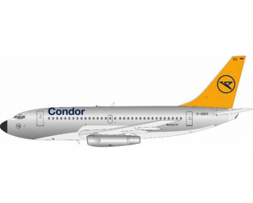 Condor B737-200 w/stand D-ABHX 1:200 Scale JFox JF-737-2-014P