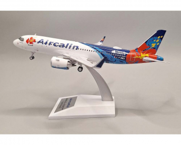 Air Caledonie International A320 w/stand F-ONEA 1:200 Scale JFox JF-A320-052