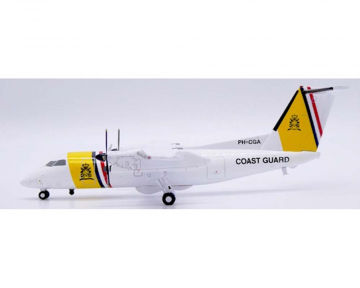 Caribbean Coast Guard Dash 8-100 w/stand PH-CGA 1:200 Scale JC Wings LH2398