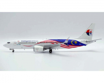 Malaysia Airlines B737 MAX8 9M-MVA 1:200 Scale JC Wings LH2454