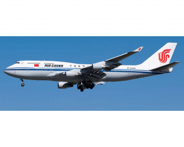 Air China B747-400 "Last Flight", flaps, w/stand B-2445 1:200 Scale JC Wings LH2529A