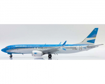 Aerolineas Argentinas B737 MAX8 LV-GVD 1:400 Scale JC Wings LH4198