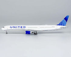 United Airlines B767-400ER "Blue Evolution" livery; CF6 engines N77066 1:400 Scale NG18001