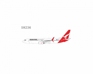Qantas B737-800 1st Qantas 737 to wear the split scimitar winglets VH-VZU 1:400 Scale NG58236