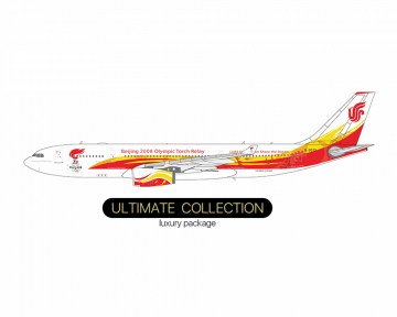 Air China A330-200 Olympic Games(Torch relay) (ULTIMATE COLLECTION) B-6075 1:400 Scale NG61080