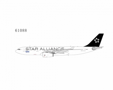 British Midland A330-200 Star Alliance G-WWBD 1:400 Scale NG61088