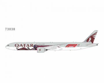 Qatar B777-300ER Formula 1 - Global Partner Livery A7-BEL 1:400 Scale NG73038