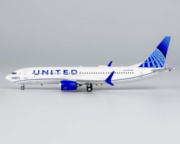 United Airlines B737 MAX8 Aviate N27255 1:400 Scale NG88041