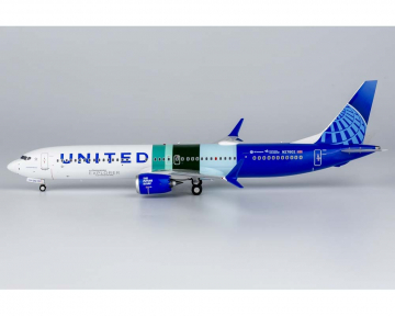 United Airlines B737 MAX10 "ecoDemonstrator Explorer" N27602 w/stand 1:200 Scale NG95003