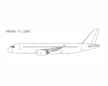 Blank C919 w/stand  1:200 Scale NG99000