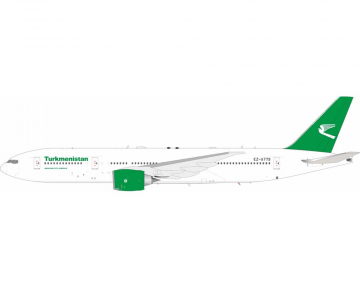 Turkmenistan Airways B777-200 w/stand EZ-A779 1:200 Scale Retro Models RM77202