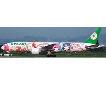 EVA Airways B777-300ER "Sanrio Character", Flaps B-16722 1:400 Scale JC Wings SA4052A