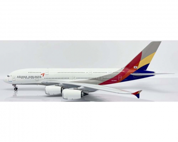 Asiana A380 w/stand HL7640 1:200 Scale JC Wings XX20060