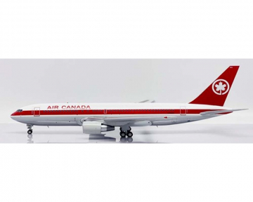 Air Canada B767-200 "Gimili Glider", polished, w/stand C-GAUN 1:200 Scale JC Wings XX20208