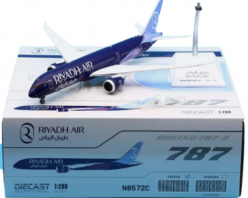 Riyadh Air B787-9 N8572C 1:200 Scale JC Wings XX20426