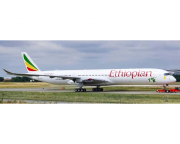 Ethiopian Airlines A350-1000 "1st A350-100 in Africa", w/stand ET-BAW 1:200 Scale JC Wings XX20514