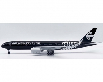 Air New Zealand B777-200ER "All Blacks", white nose, w/stand ZK-OKH 1:200 Scale JC Wings XX2280