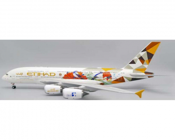 Etihad A380 "Choose South Korea", w/stand A6-APD 1:200 Scale JC Wings XX2436