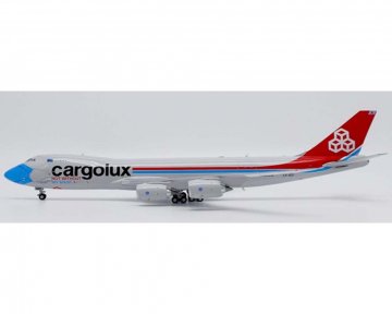 Cargolux B747-8F "Not Without My Mask: LX-VCF 1:400 Scale JC Wings XX40152