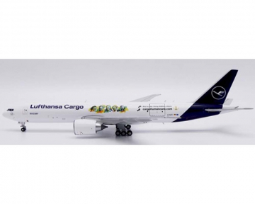 Lufthansa Cargo B777F "cargohumancare.com", Interactive Series D-ALFI 1:400 Scale JC Wings XX40227C