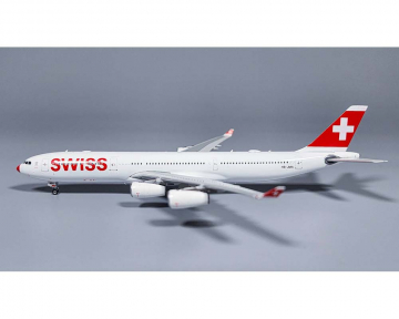 Swiss Red Nose A340-300 HB-JMA 1:400 Scale Phoenix PH11873