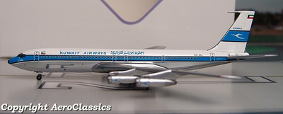 【通販人気】アエロクラシクス [ AC- 9K-ACL ] B707-320B Kuwait Airways ( 1/400 ) Aeroclassics 民間航空機