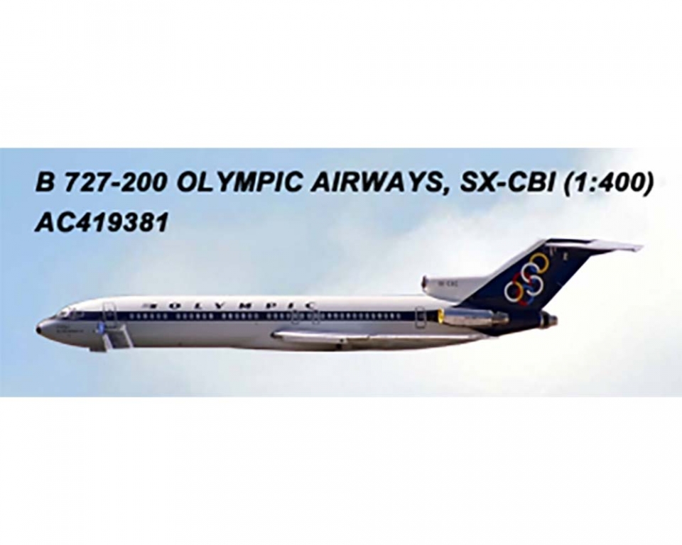 www.JetCollector.com: AEROCLASSICS OLYMPIC AIRWAYS B727-200 SX-CBI 